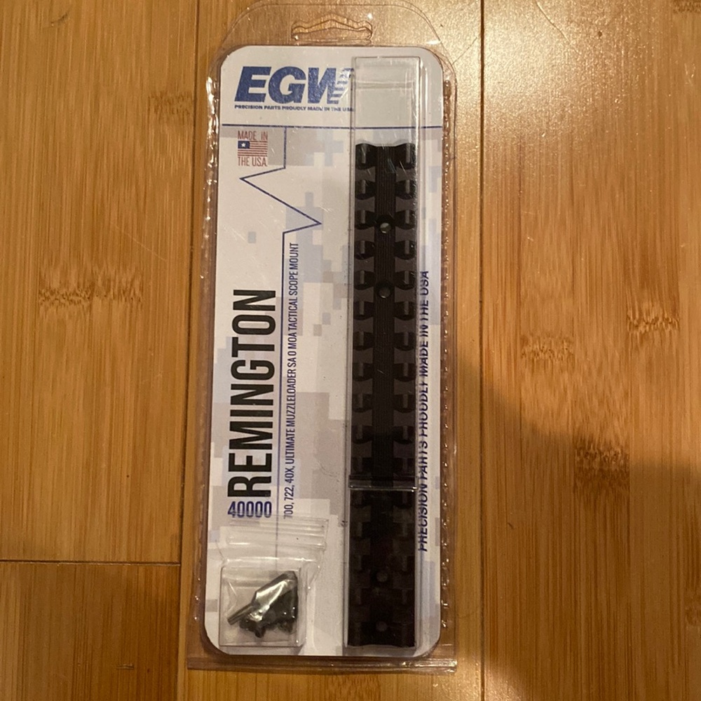 COPY - Evolution Gun Works EGW Precision Tactical Scope Mount Black for Remingt…